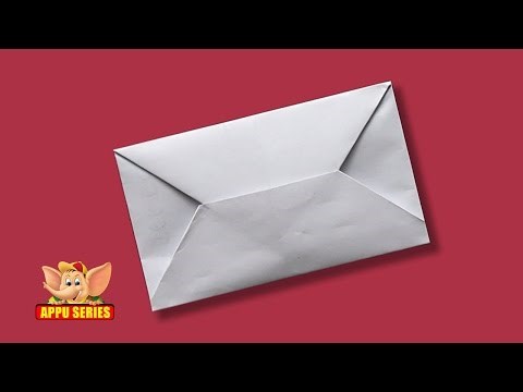 Origami - Make a Fern Letter Fold